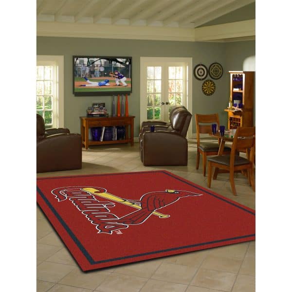 St Louis Cardinals 8x11 Spirit Rug Officially Licensed MLB 1