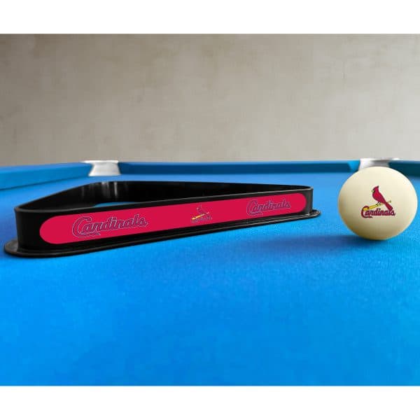 St Louis Cardinals Billiards Triangle and Cue Ball Combo 1