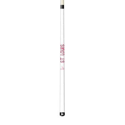 St Louis Cardinals Laser Etched Shorty Maple Cue