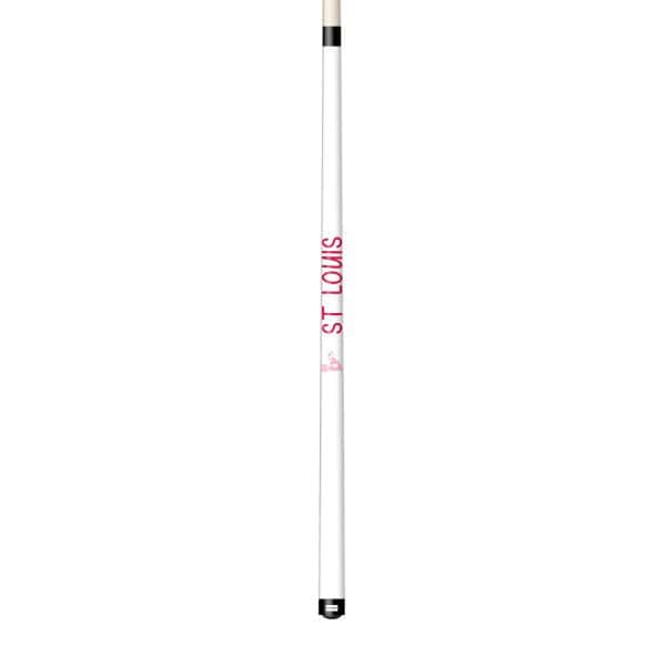 St Louis Cardinals Laser Etched Shorty Maple Cue