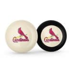 St Louis Cardinals Logo Cue Ball and 8 Ball
