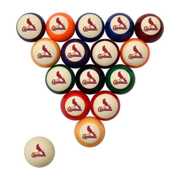 St Louis Cardinals MLB Retro Polyester Cue Ball Set