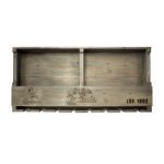St Louis Cardinals Reclaimed Wood Bar Shelf Holds 8 Bottles