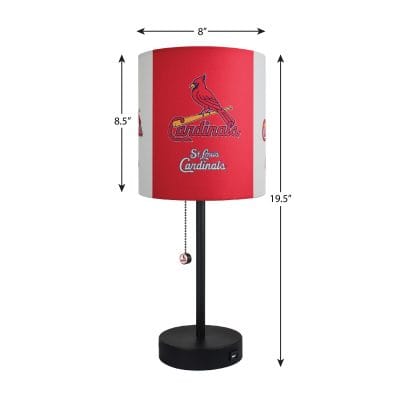 St Louis Cardinals USB Charging Desk Table Lamp
