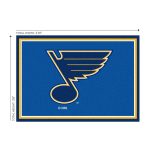 St. Louis Blues 3x4 Area Rug 6 St. Louis Blues 3x4 Area Rug