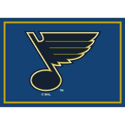 St. Louis Blues 8x11 Spirit Rug