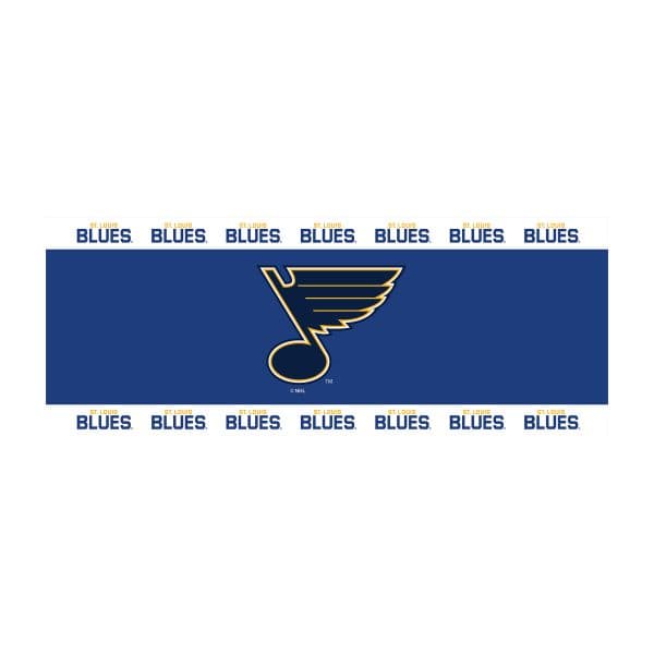 St. Louis Blues Chrome Lamp