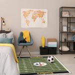 Steelers Homefield Football Field 4x6 Area Rug