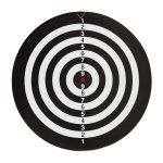 Steelers Paper Dartboard Set with Darts