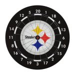 Steelers Paper Dartboard Set with Darts