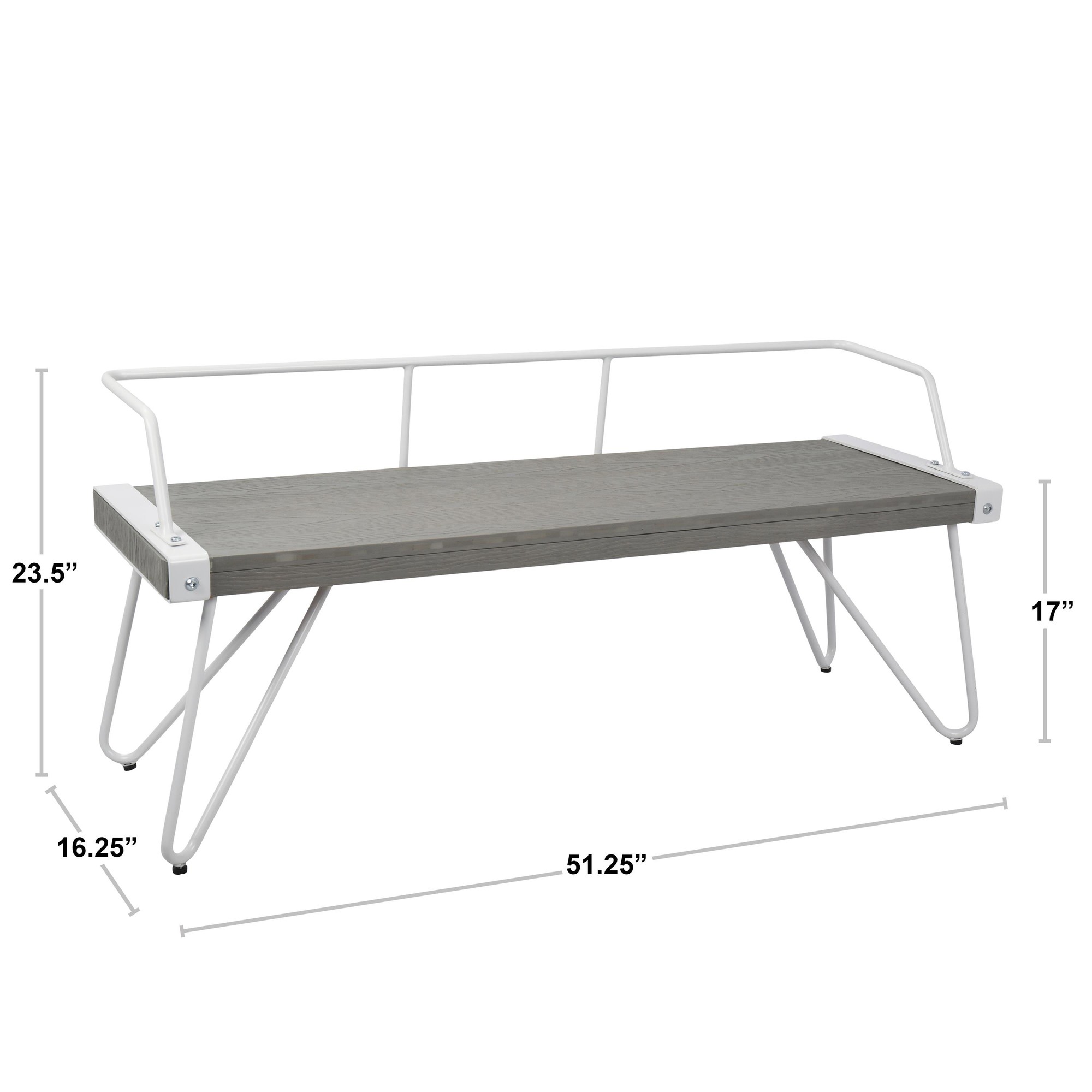 Stefani Industrial Walnut Wood and Antique Metal Bench 8 Stefani Industrial Walnut Wood and Antique Metal Bench - Image 8