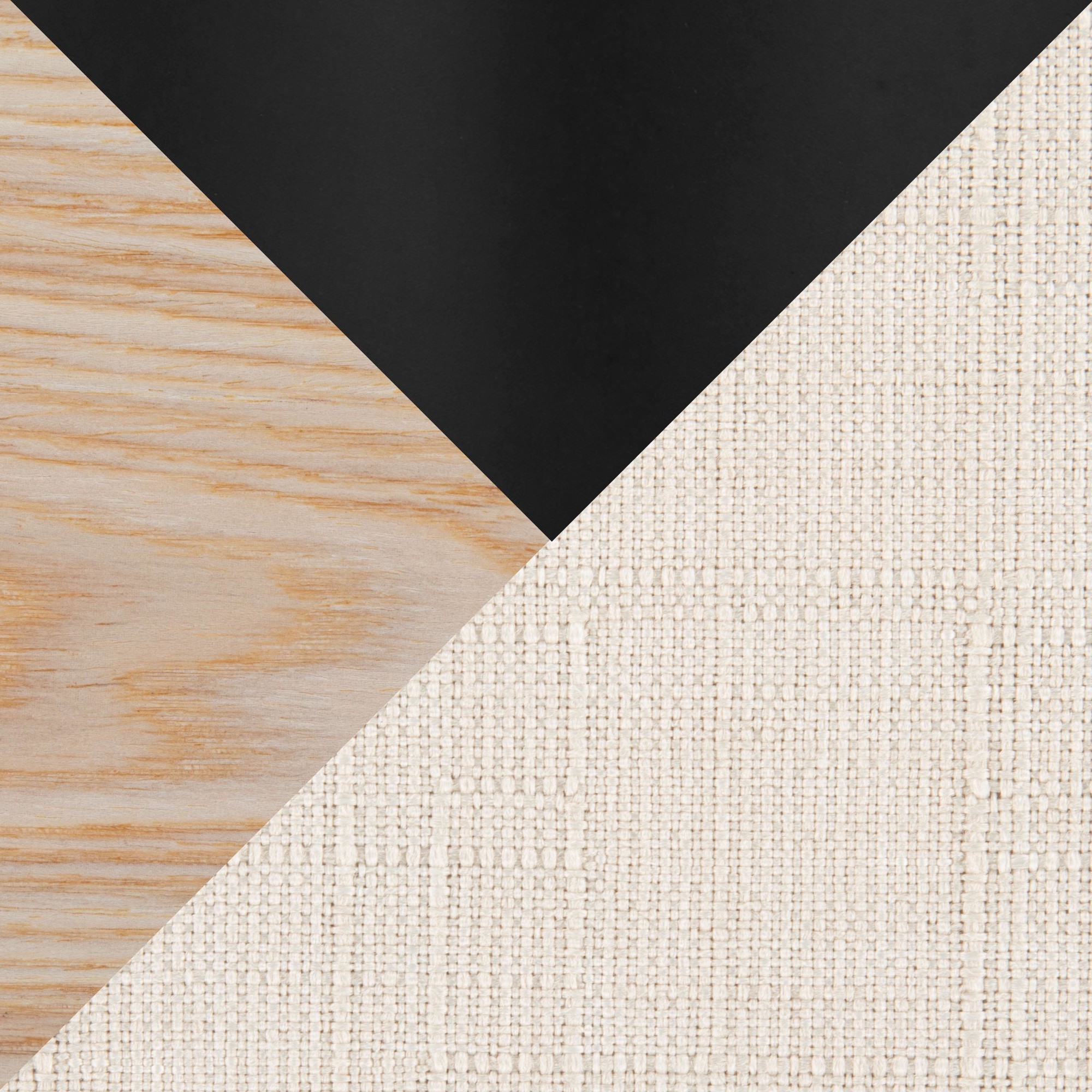 Stella Black Metal Cream Fabric Contemporary Swivel Barstools (Set of 2) 9 Stella Black Metal Cream Fabric Contemporary Swivel Barstools (Set of 2) - Image 9