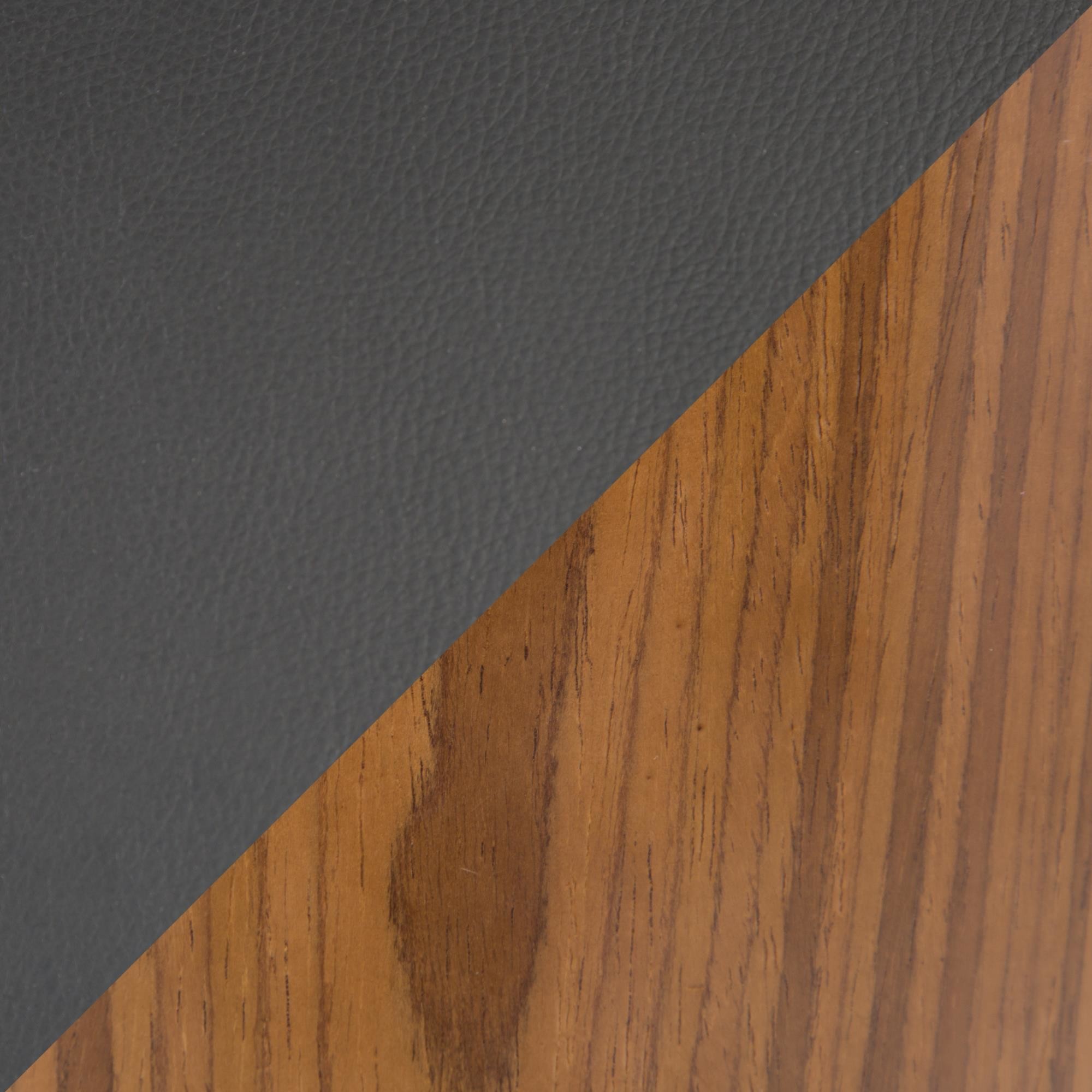 Stella Mid-Century Modern Walnut and Black Office Chair 10 Stella Mid-Century Modern Walnut and Black Office Chair - Image 10