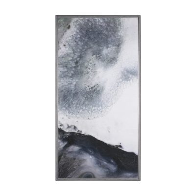Storm Surge I by Mercana Studio a Hand Embelished Textured Canvas