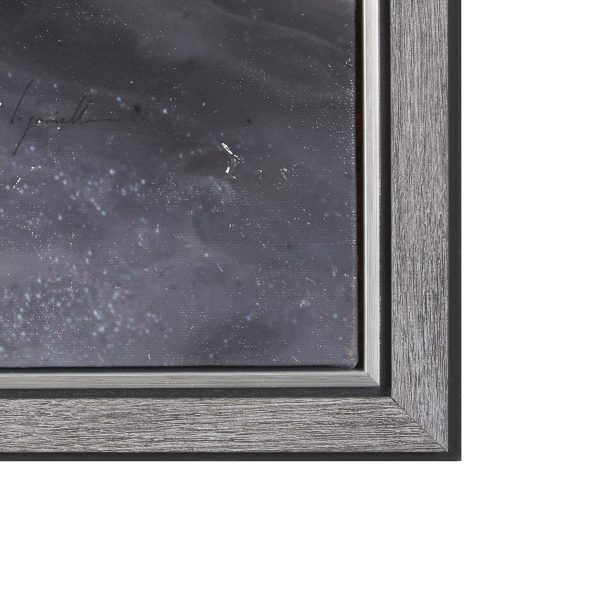 Storm Surge IV by Mercana Studio a Hand Embelished Textured Canvas 2