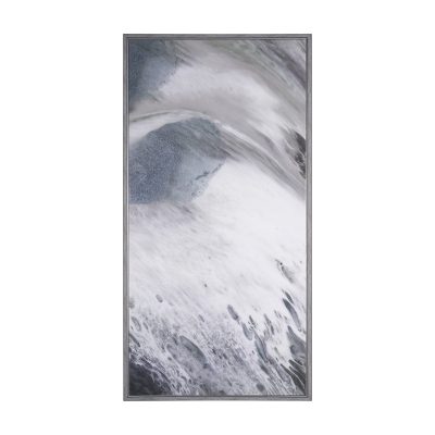 Storm Surge IV by Mercana Studio a Hand Embelished Textured Canvas