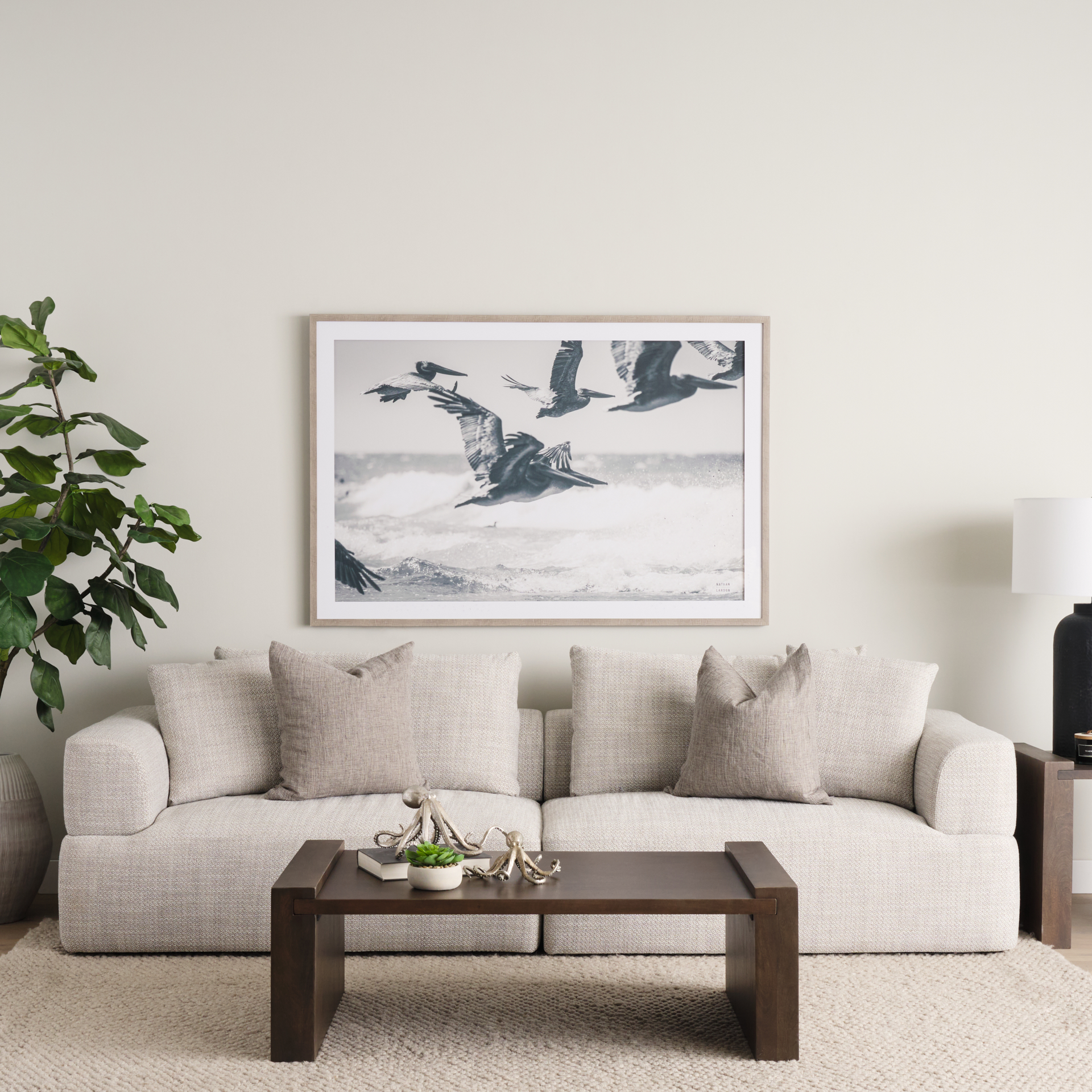 Strafford Medium 13L x 7W Silver Resin Octopus 2 Strafford Medium 13L x 7W Silver Resin Octopus - Image 2