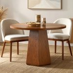 Stuart Acorn Round Mid-Century Modern Dining Table