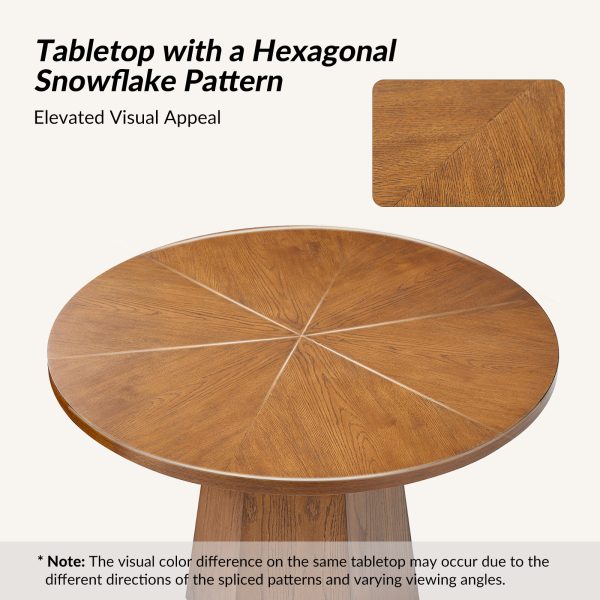 Stuart Acorn Round Mid Century Modern Dining Table 3