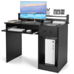 Space-Saving Laptop Desk with Drawer and Adjustable Keyboard Tray 20 Space-Saving Laptop Desk with Drawer and Adjustable Keyboard Tray