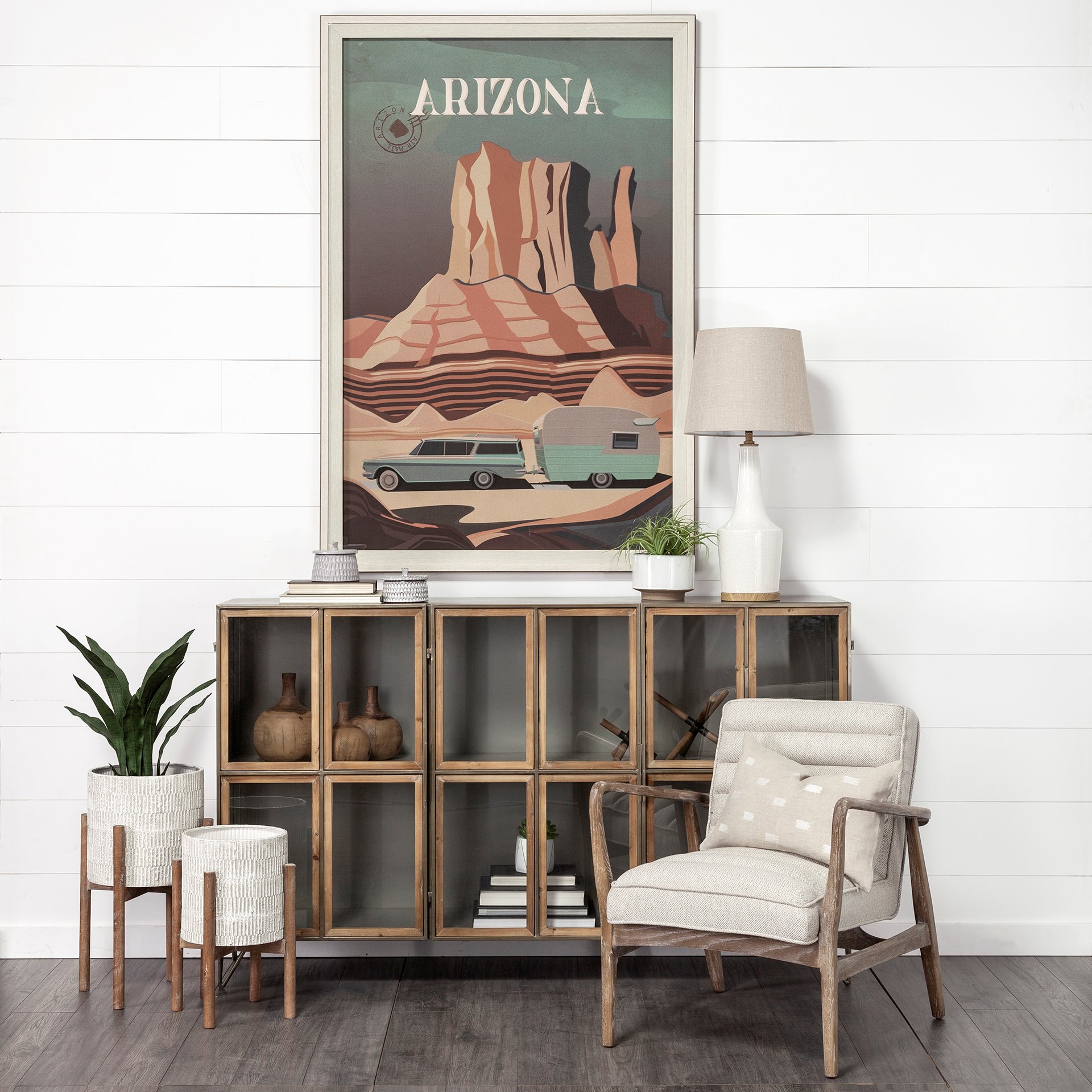 Stuhrling II (Large) 9L x 9W Brown Wood W/ Black Metal Jack 3 Stuhrling II (Large) 9L x 9W Brown Wood W/ Black Metal Jack - Image 3