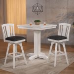 Summer Winds Fan Back 24-Inch Swivel Counter Stool