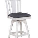 Summer Winds Fan Back 24-Inch Swivel Counter Stool