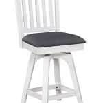 Summer Winds Mission Back 24-Inch Swivel Counter Stool