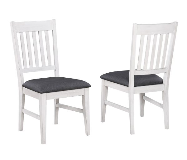Summer Winds Mission Back Side Chair Pack of 2 2