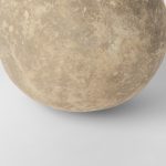 Sunita Set of 3 Gray Paper Mache Orbs