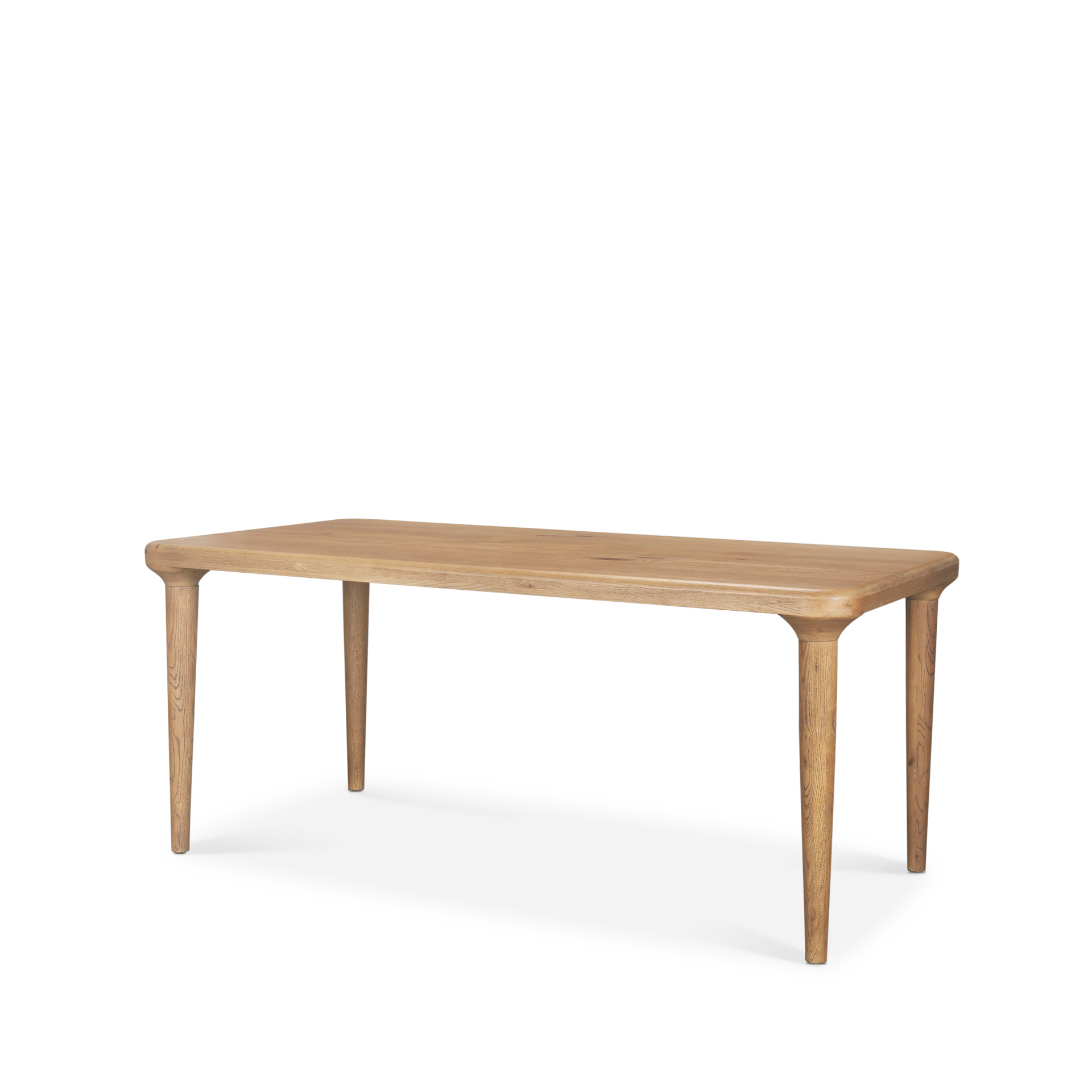 Suvan 72L Light Brown Rectangular Oak Wood Dining Table 1 Suvan 72L Light Brown Rectangular Oak Wood Dining Table