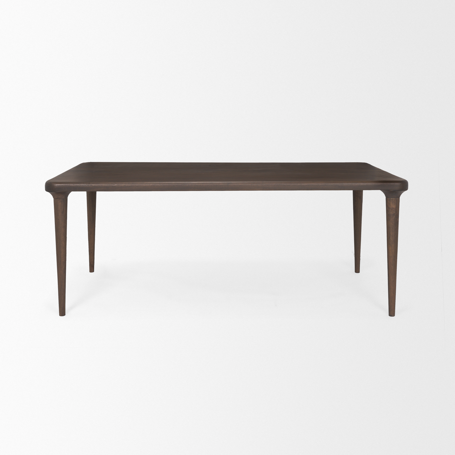 Suvan 72L Medium-Dark Brown Rectangular Wood Dining Table 4 Suvan 72L Medium-Dark Brown Rectangular Wood Dining Table - Image 4