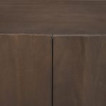 Swanson Dark Brown Wooden Scalloped Sideboard