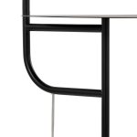 Symbol Contemporary Black Metal and Marble Floor Lamp 25 Symbol Contemporary Black Metal and Marble Floor Lamp