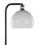 Symbol Contemporary Black Metal and Marble Floor Lamp 23 Symbol Contemporary Black Metal and Marble Floor Lamp