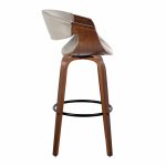 Symphony 30 Mid-Century Grey Swivel Barstools (Set of 2) 15 Symphony 30 Mid-Century Grey Swivel Barstools (Set of 2)