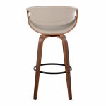 Symphony 30 Mid-Century Grey Swivel Barstools (Set of 2) 17 Symphony 30 Mid-Century Grey Swivel Barstools (Set of 2)