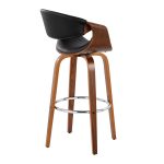 Symphony 30 Mid-Century Modern Walnut Barstool Set (Set of 2) 16 Symphony 30 Mid-Century Modern Walnut Barstool Set (Set of 2)