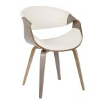 Symphony Mid-Century Light Grey/White Accent Chair 19 Symphony Mid-Century Light Grey/White Accent Chair