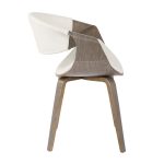 Symphony Mid-Century Light Grey/White Accent Chair 20 Symphony Mid-Century Light Grey/White Accent Chair