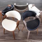 Symphony Mid-Century Walnut and Cream Accent Chair 18 Symphony Mid-Century Walnut and Cream Accent Chair