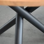 TORCH Round Teak Indoor-Outdoor Dining Table