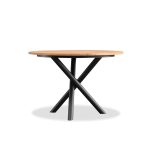 TORCH Round Teak Indoor-Outdoor Dining Table