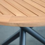 TORCH Round Teak Indoor-Outdoor Dining Table