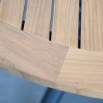 TORCH Round Teak Indoor-Outdoor Dining Table