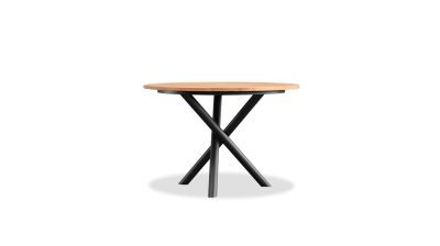 TORCH Round Teak Indoor-Outdoor Dining Table