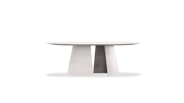 TUMULI Tapioca Oval Epoxy Indoor Outdoor Dining Table 1 2