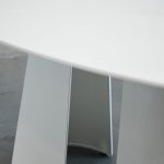 TUMULI Tapioca Oval Epoxy Indoor Outdoor Dining Table