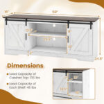 LED TV Stand with Adjustable Shelves for 65 Inch Screens 19 LED TV Stand with Adjustable Shelves for 65 Inch Screens