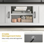 Modern TV Stand with Cabinets and Shelves for 65-Inch TVs 20 Modern TV Stand with Cabinets and Shelves for 65-Inch TVs